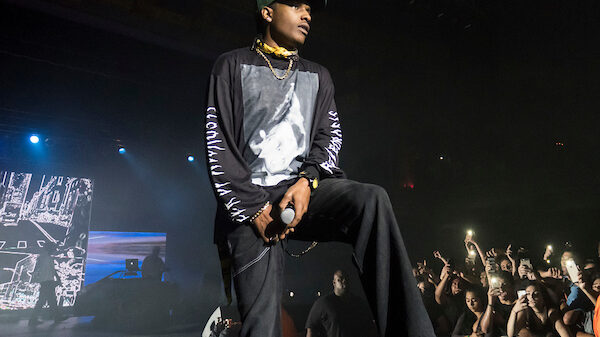 A$AP Rocky performs in Milwaukee