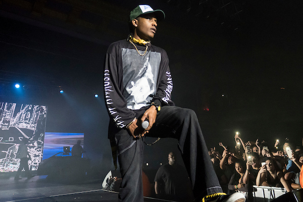 A$AP Rocky performs in Milwaukee