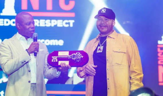 Fat Joe Receives Key to the City of New York from Mayor Eric Adams