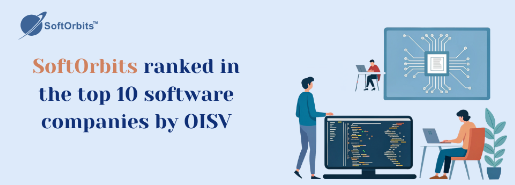 SoftOrbits ranked in the top 10 software companies by OISV