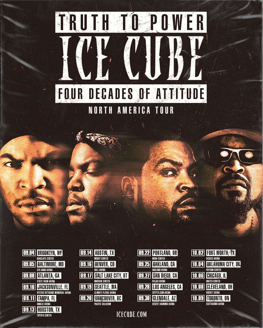 Ice Cube Announces First Headlining Tour in Over a Decade: “Truth to Power” Arena Tour Set for Fall